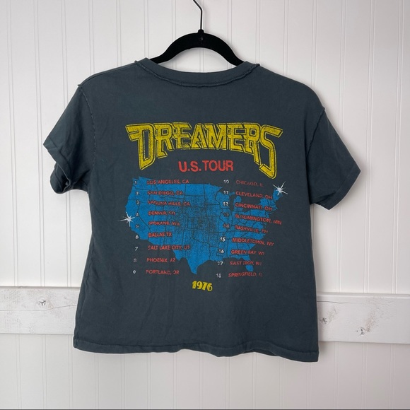 DAYDREAMER Dreamers American Tour Cropped Graphic Tee - Picture 5 of 7